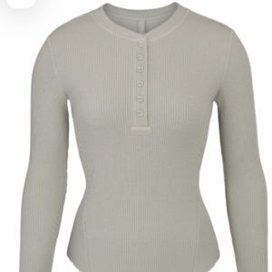 Skims waffle lounge set size S